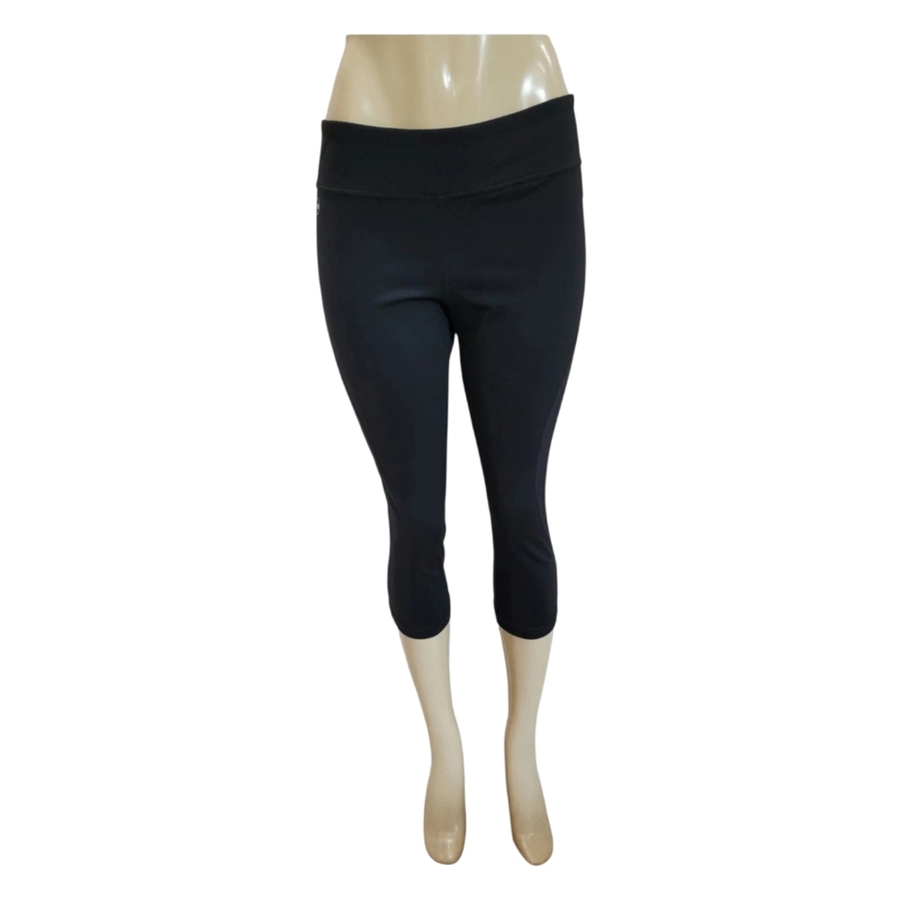 Lauren Ralph Lauren Active Capri Pants Athleisure Leggings Black‎ Women M